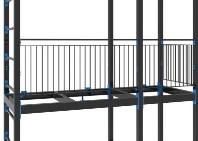 Steel Detailing-Balcony