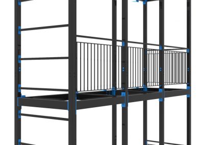 Steel Detailing-Balcony stack