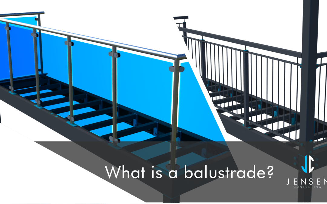 What is a balustrade?